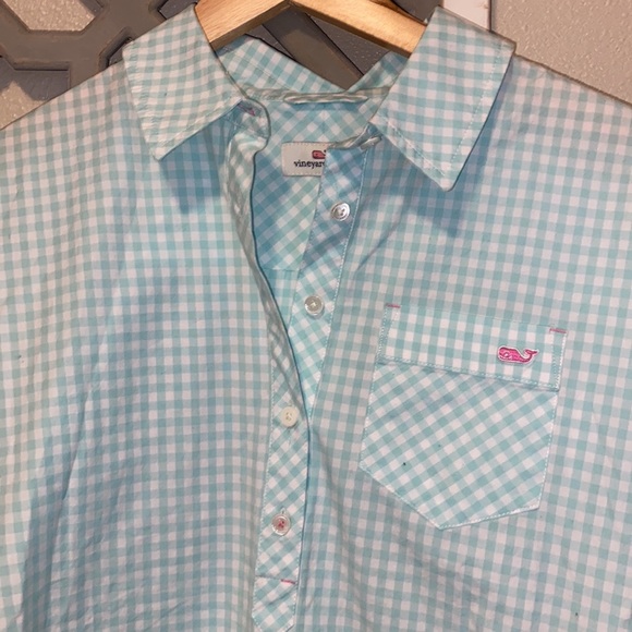 Vineyard vines, short sleeve button down - Picture 2 of 4